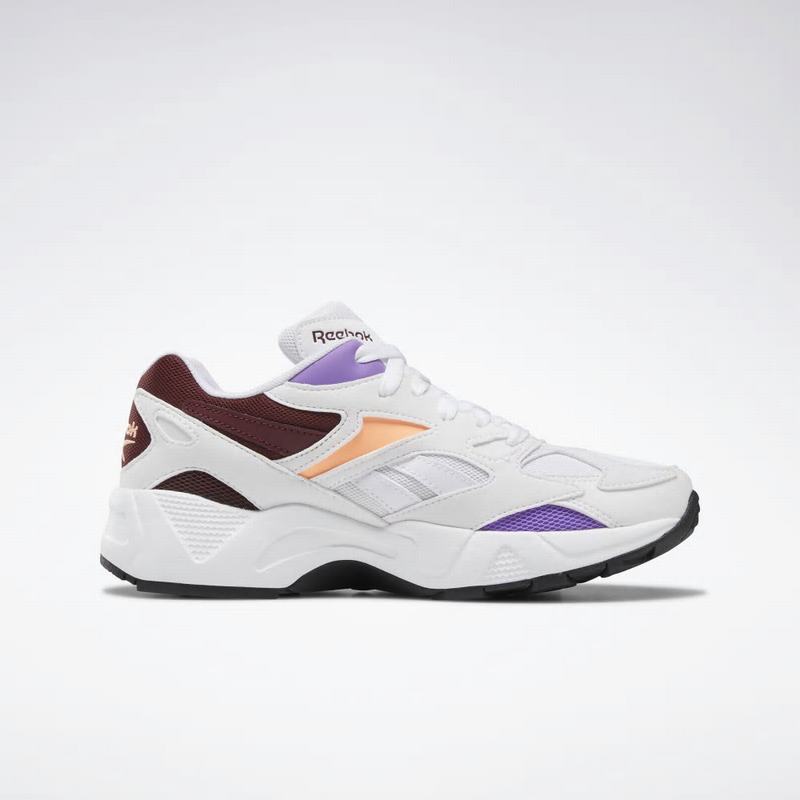 Tenisi Reebok Aztrek 96 Dama Albi/Colorati Romania BI1785FV